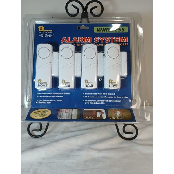 Innovage Home Wireless Alarm System for Doors, Windows, Cabinets & More