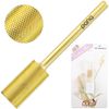 Professional Gold Large Barrel Nail Drill Bit Extra Fine Grit