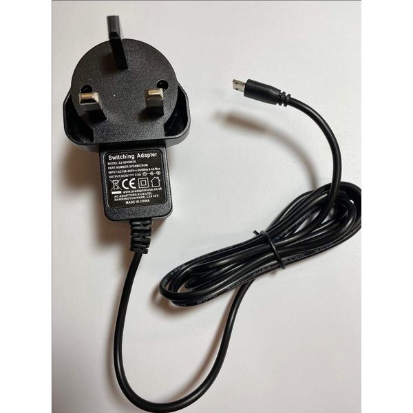 Replacement for 5V 2A Charger for Giani Digital Play 8" HD Touch Screen Tablet PC GDPR880CA1