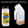 SMELLEZE Urine Super Absorbent, Solidifier & Deodorizer: 2 lb. Granules Rapidly Solidifies Urine & Diarrhea in Pet Loo, Dog Litter Box, Pet Potty Trainer, Portable Urinals/Toilets, Bedpans, etc.