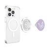 White Light Pastel Purple Butterfly PopSockets PopGrip for MagSafe