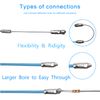 IRSCorp 10m 33 Feet Electrical Fish Tape Wire Puller Kit Through Wall Wire Threader Fish Cable Fastener Stainless Steel Wire Cable Puller Wire Guide Device