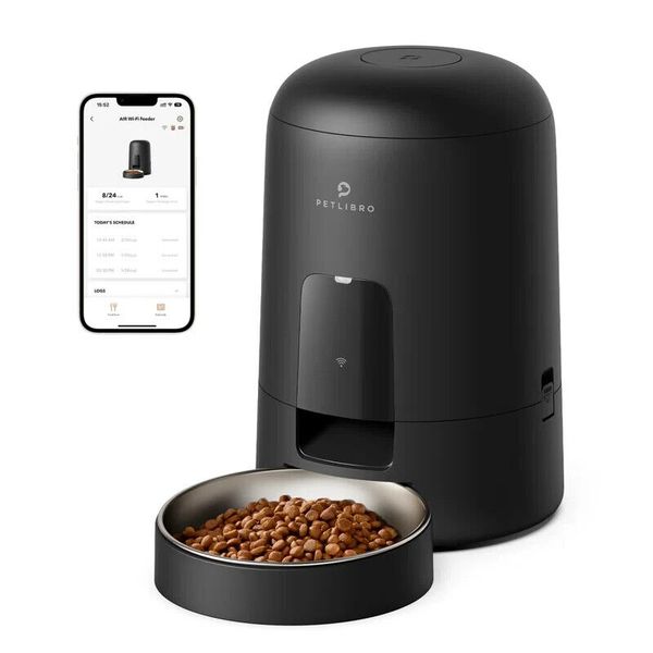 Petlibro Automatic Pet Feeder Wifi Battery Powered Wireless Pet Feeder 2-L