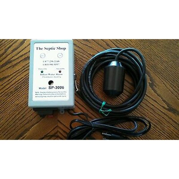 NEW MDI Indoor Septic Alarm & Sump Pump High Water Alarm with Battery Backup