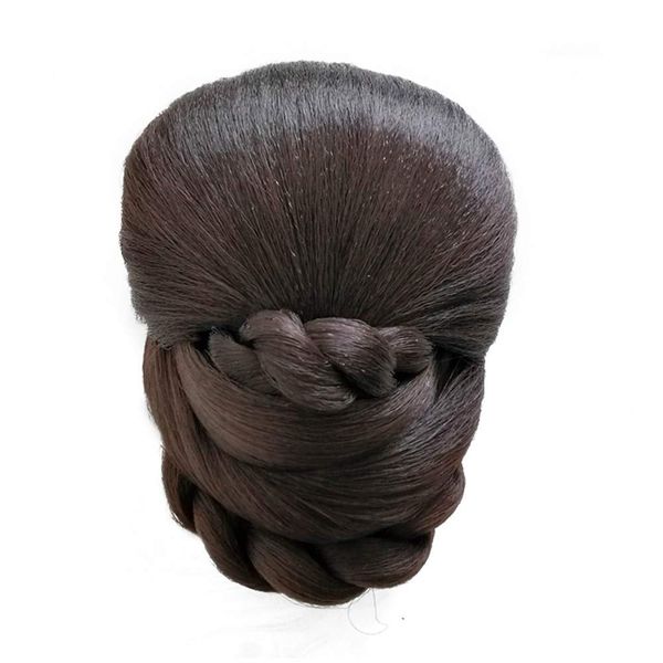 Remeehi Kimono Wig, Bun, Japanese Clothing, Chignon, Hair Filling, Hair Ornament, Hair Filling, Point Wig, Wedding, Yukata, Kimono, Summer Festival, Fireworks, black brown, L