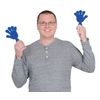 Beistle 12-Pack Hand Clappers, 7-1/2-Inch, Blue