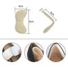 JWMY Heel Pads, Shoe Heel Stabilizer Pad, Prevents Pucking and Heel Shifting, Easy to Put On Pad, Sneaker Stability Pad, Prevents Heeled Shoes and Pumps. - black