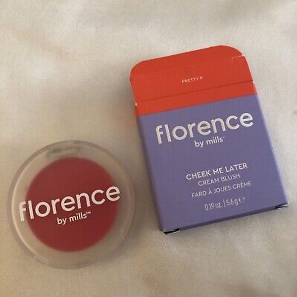 florence by mills Cheek Me Later Cream Blush Shade Pretty P 5.6g NIB