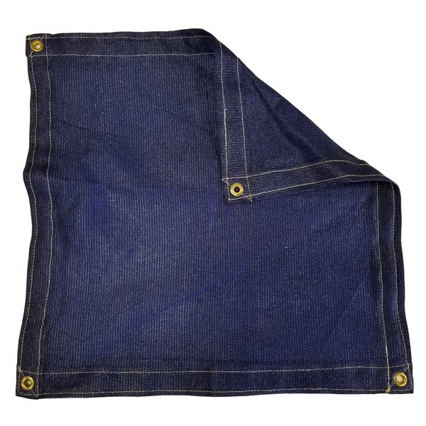 6 Ft. x 20 Ft. Blue Privacy Shade Mesh Tarp