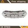 For 2017 2018 2019 Ford Escape Front Upper Bumper Grill Grille Black Chrome Trim