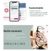 Babymoov Swoon Evolution Connect Smart Baby Swing Mocca
