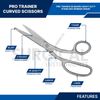 German Super PRO Household Scissors Cutting Sewing Arts & Crafts Shears Kitchen