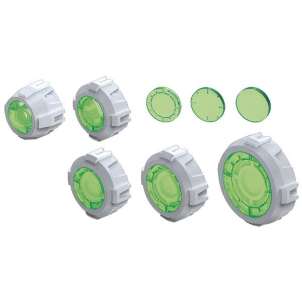 Bandai Hobby Model Support Goods Ms Sight Lens 01 Green