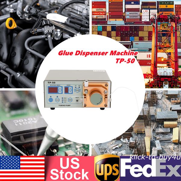 TP-50 Peristaltic Dispensing Machine 2-Mode Dispenser with Gluing Pen AC 110V