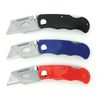 Folding Lock Back Utility Knife with 5 Extra Blades (1-Pack)