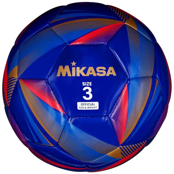 MIKASA FT329D-NB Soccer Ball No. 3 (Elementary School Students/Kids) Navy, Recommended Inner Pressure: 0.600 kgf/cm²