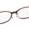 [Yururi az limited] Blue Light Cut Glasses, No Prescription, Blue Light Cut, PC Glasses, PC Glasses, HEV 90% Cut, UV Cut, UV Cut, UV400, Women's, Fashionable, Cute, Thin, YUAZ-503C2-PC