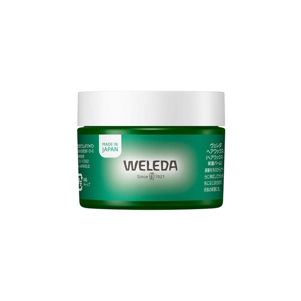 WELEDA Hair Wax, 1.1 oz (30 g), Japanese Developed Formula, Hair Wax, Moisturizing Balm, Floral Fruity Scent, Naturally Derived Ingredients, Organic