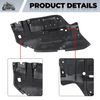 2Pcs Engine Splash Shield Guard Under Panel Cover For Toyota Camry 2012-2014