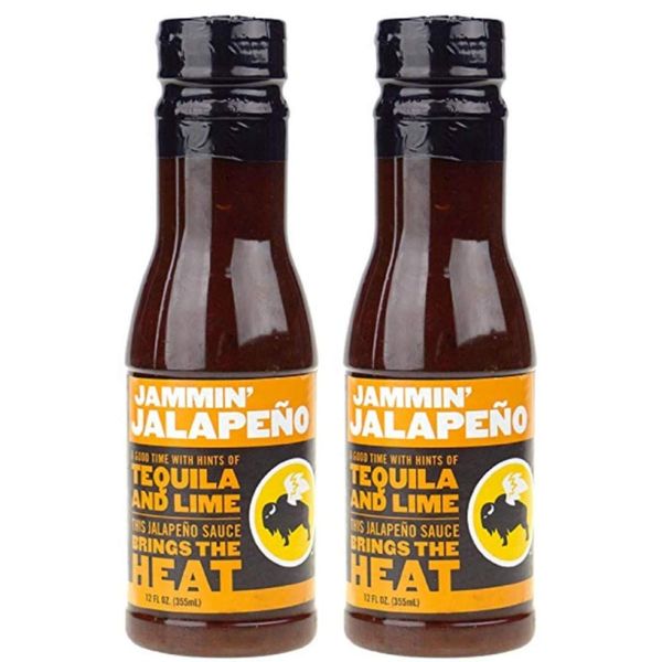 Buffalo Wild Wings Barbecue Sauces, Spices, Seasonings and Rubs For: Meat, Ribs, Rib, Chicken, Pork, Steak, Wings, Turkey, Barbecue, Smoker, Crock-Pot, Oven (Jammin Jalapeno, (2) Pack)