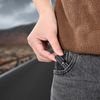 VEVOR Keychain Rechargeable Mini Flashlight 200 High Lumens IPX7 Waterproof
