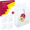 【5 Pcs】PKMN ETB Protector Case, Elite Trainer Box Protector, ETB Box Plastic Display Case-Compatible with Elite Trainer Boxes, 0.5mm Thick, Scratch-Resistant Material
