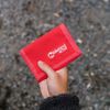 Lakeland Active Stowbank Classic Canvas Wallet - Red