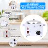 WAOYPGZ Kit Portable Wax Warmer Machine for Painless Hair Removal, Depilatory Wax Heater Metal Large Capacity Wax Warmer Fast Melt Epilator Machine Hair Removal for All Waxs (Soft,Hard,Paraffin)