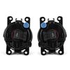 2pcs Passenger & Driver Side Fog Light Lamp + H11 Bulbs 110W Right & Left Side