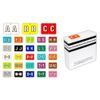 Colour Letter Signals D, Light Blue, Colour System Leitz/Elba, 250 Pieces on Roll