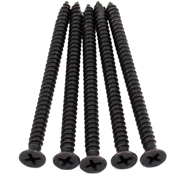 Door Hinge Screws, #9 x 2-3/4", 100-Pack, Oil-Rubbed Bronze by Stone Harbor Hard