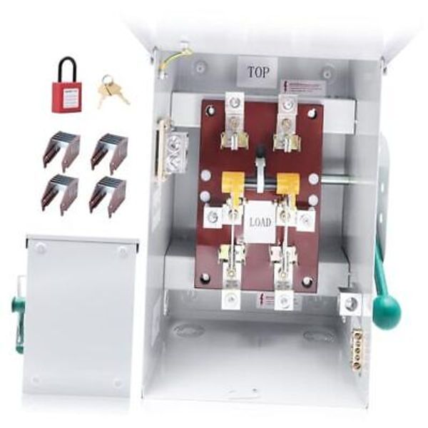 200A Generator Transfer Switch, General Duty Double-Throw Safety Switch