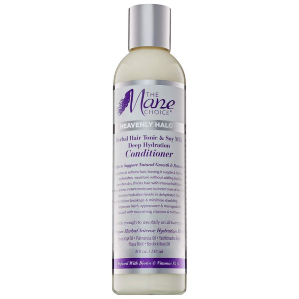 The Mane Choice Heavenly Halo Herbal Hair Tonic & Soy Milk Deep Hydration Conditioner 8oz