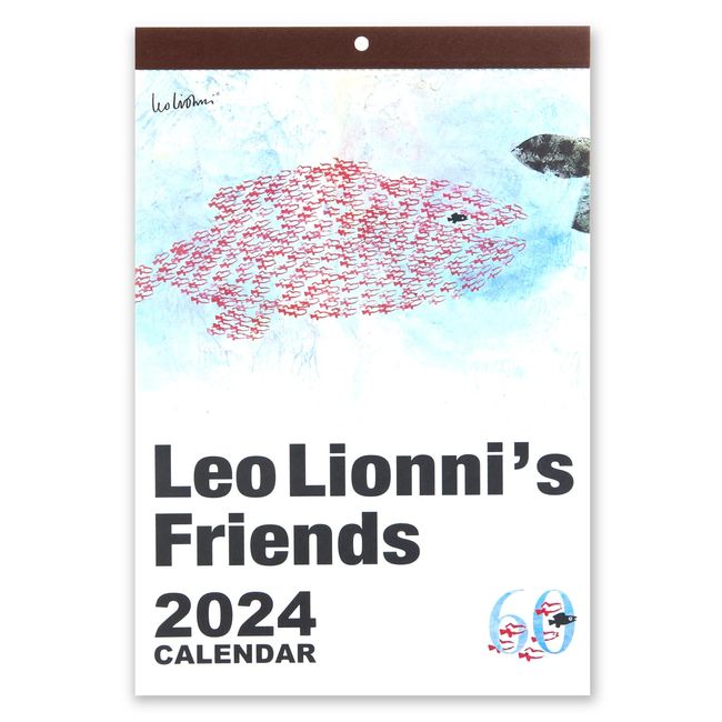 Gakken Staefl M14092 2024 Calendar Leo Leoni Wall Hanging, Begins January 2024