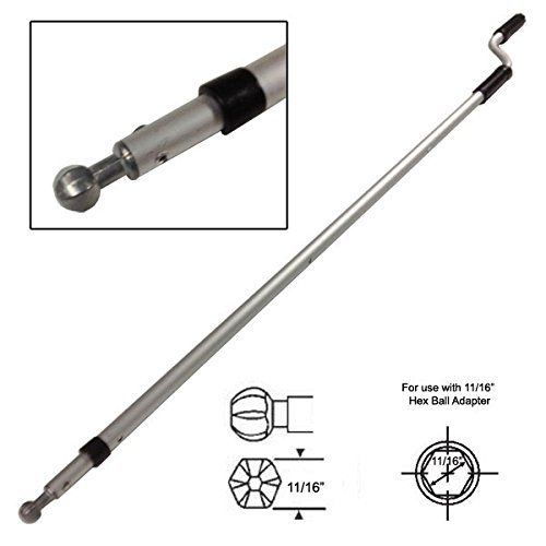 Miller Telescoping Skylight Pole with Hex Ball 4-6 feet