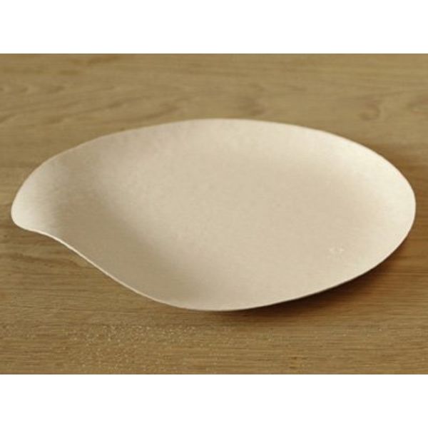 WASARA Round Plate (Large), 6 Pieces (1 Bag)