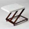 New Adjustable FOOTREST Stool Comfortable Height & Angle Leg Rest Relax Wooden