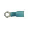 Connect 30200 Blue Heat Shrink Ring Terminal 4.0mm 25pc