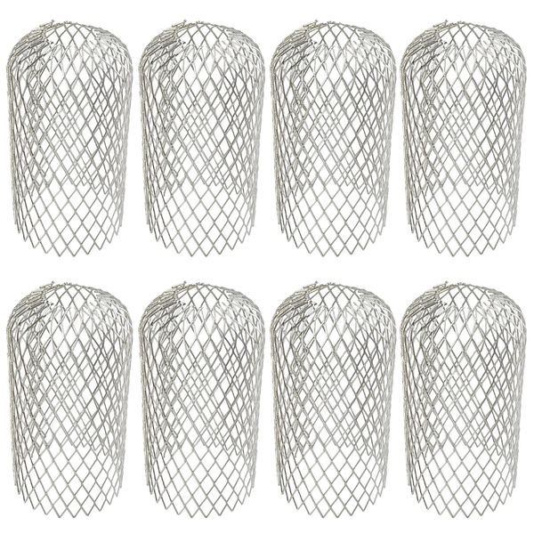 AeKeatDa 8 Piece Gutter Gutter Garbage Cover Bird Anti-Animal Net Guard Filter Clog Gutter Filter Gutter Drain Cover Gutter Garbage Cover Leaves Leaves Net