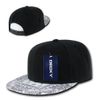 DECKY Bandanna Snapback, Black/White, One Size