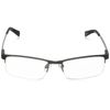 Foster Grant Lamar Reading Glasses, Gunmetal/Transparent, 59 mm