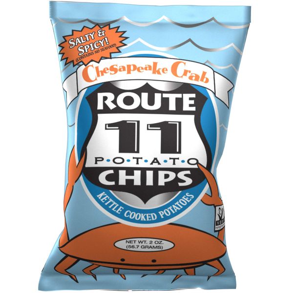 Route 11 Potato Chips : Chesapeake Crab (15 bags (2 oz each))