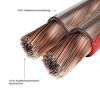 conecto Speaker Cable CCA Speaker Cable 2 x 2.50 mm² Transparent 20 m