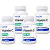 4 Pack - MAJOR Vitamin C 250 mg Ascorbic Acid Tablets, 100 Count