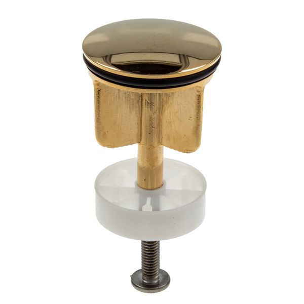 tecuro Gold-Plated Eccentric Drain Plug, Brass, 40 mm