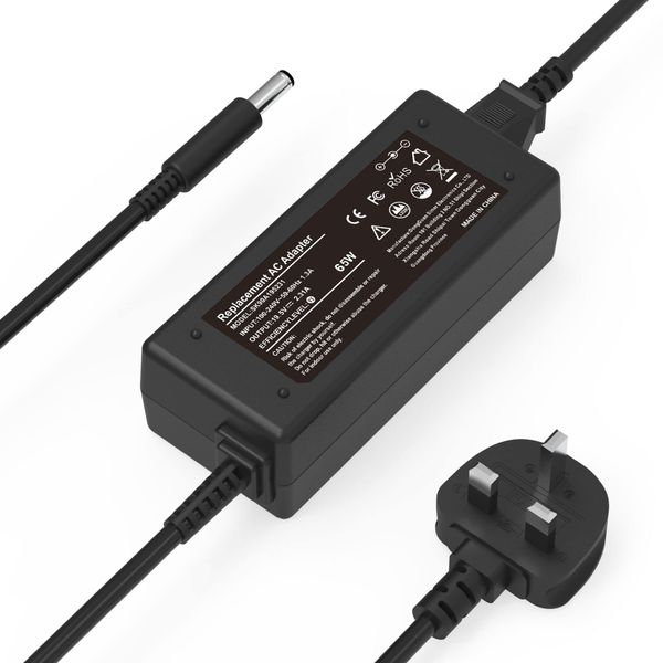 45W 65W Laptop Charger Compatible with Dell Inspiron 15 3000 5000 7000 11-3000 13-5000 13-7000 14-5000 17-7000 5570 5558 5559 7359 3452 Series Dell Vostro 14 15 Dell XPS 13 Power Cord