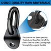 7100 Engine Lift Bracket 5500 lb Capacity Engine Lifting Brackets, Engine Support bar for Using with Engine Hoist Leveler and Lifting Sling Rigging Engine Stand (Black, Pack 4)