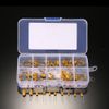 DollaTek 10Values 16V 1uF~100uF Tantalum Capacitor Assorted kit with Plastic Box - 100PCS