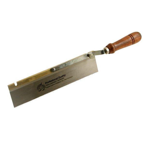 Two Cherries 520-6080 10-Inch Brass Back Reversible Dovetail Saw