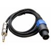 6ft Speakon to 1/4-inch TS Audio Systems Cable compatible with JBL EON 305
